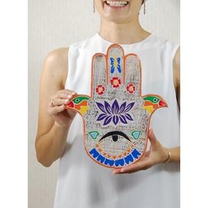 Fatima S Hand ファティマの手 カラフルな木彫りの壁掛け 壁飾り ファティマハンド アンティーク 木彫り 雑貨 アンティーク風 スピリチュアル イ Zr0145 305 Decor Plus Yahoo 店 通販 Yahoo ショッピング