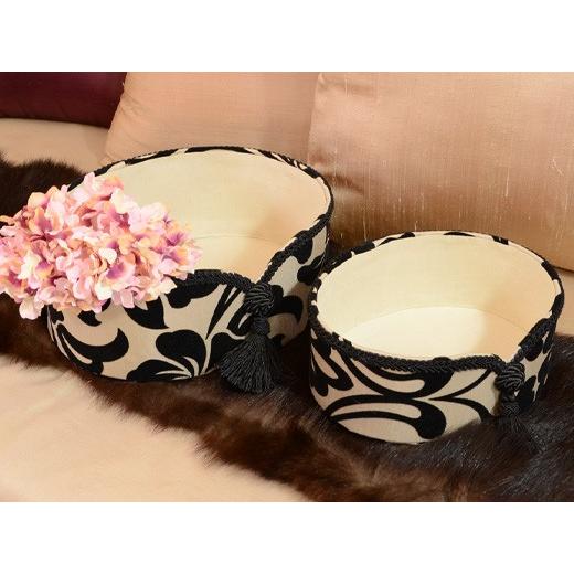 ジェニファーテイラー　Yorke　ヨーク　オーバルトレイ　2個セット　トレー　プレート　楕円　だ円　収納　小物入れ　アンティーク　雑貨　アンティーク風　カル |  | 03