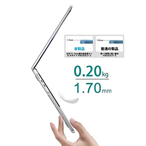 【M2 チップモデル 高強度素材の使用】MOTOJI MacBook Air 13.6インチ 用 ケース｜decouverte｜03
