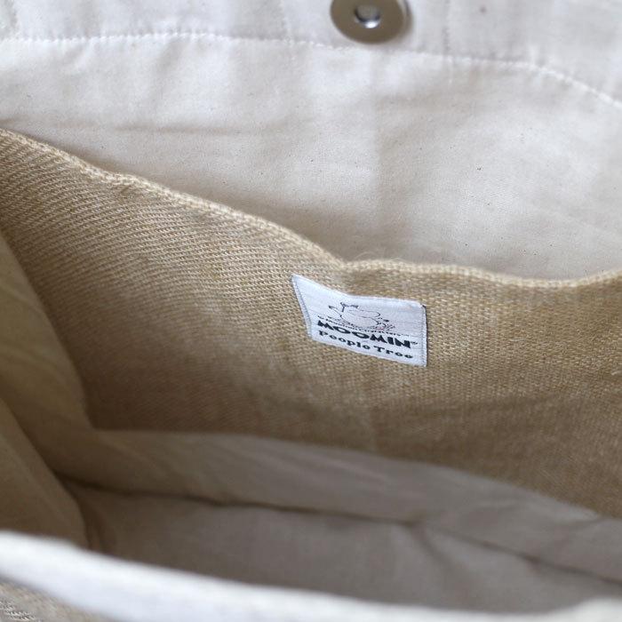 ジュートバッグ PeopleTree 「ムーミン」デザイン・スクエアジュートトートバッグ フェアトレード | People Tree | 13