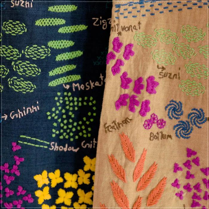 一点物　アフリカ　手刺繍　フェアトレード品 一点物 アフリカ 手刺繍 フェアトレード品