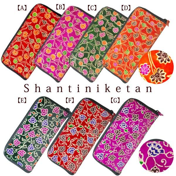 長財布 レディース 山羊革 シャンティニケタン・ラウンドファスナー長財布 フェアトレード(メール便対応) |  | 02