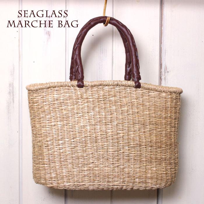 かごバッグ バスケット シーグラス製かごバッグ 大きい 大きめ カゴバッグ 天然素材 自然素材 年間ランキング6年連続受賞