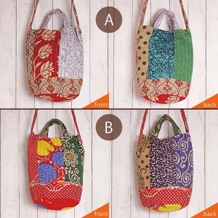 People Tree（ピープルツリー） ショルダーバッグ 刺繍（ リサイクル