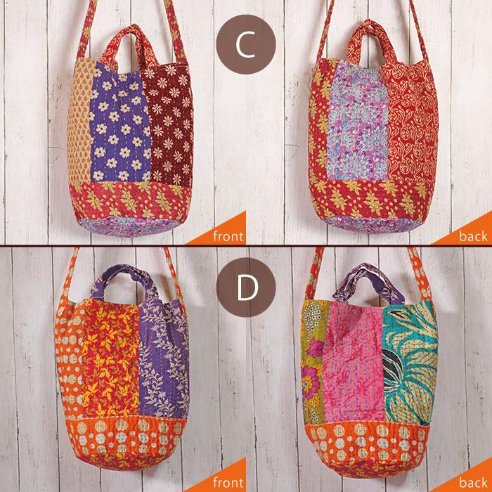 People Tree（ピープルツリー） ショルダーバッグ 刺繍 リサイクル