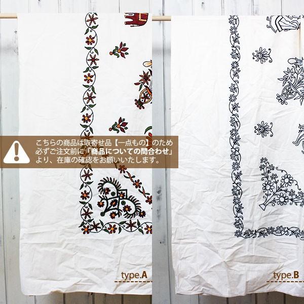 マルチカバー 手刺繍 （アリワーククロス（メルヘン）225cm