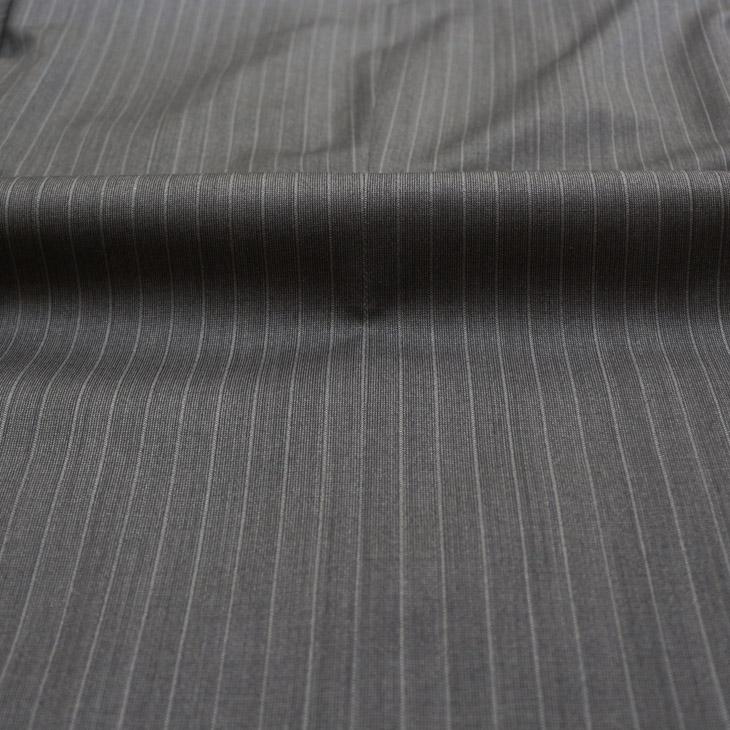 【最終売尽】スーツ メンズ 新品 春夏 エルメネジルドゼニア トラベラー やや淡灰グレー杢 ストライプ 2つボタン ビジネス スーツ ゆったり型 (AB体) SLTO-002 | ZEGNA | 11