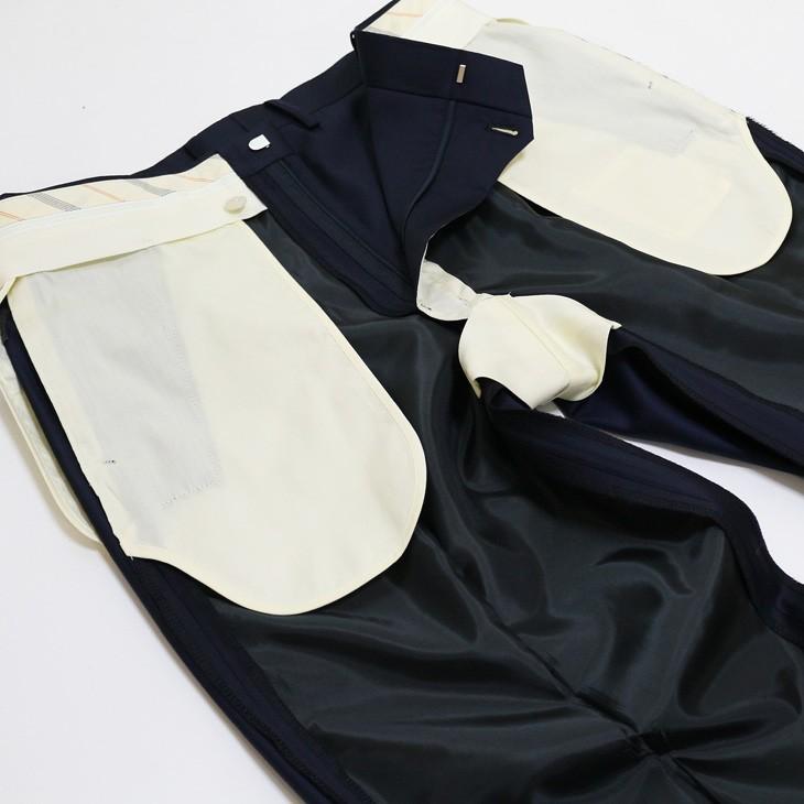 スーツ メンズ 2020 新作 春夏 エルメネジルドゼニア ジャパン物 トラベラー 「国内オーダー工場生産」 濃紺ネイビー無地 2つボタン スーツ (A/AB体) ゆったり型 | ZEGNA | 11