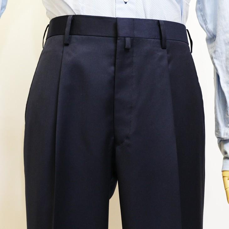 スーツ メンズ 2020 新作 春夏 エルメネジルドゼニア ジャパン物 トラベラー 「国内オーダー工場生産」 濃紺ネイビー無地 2つボタン スーツ (A/AB体) ゆったり型 | ZEGNA | 09