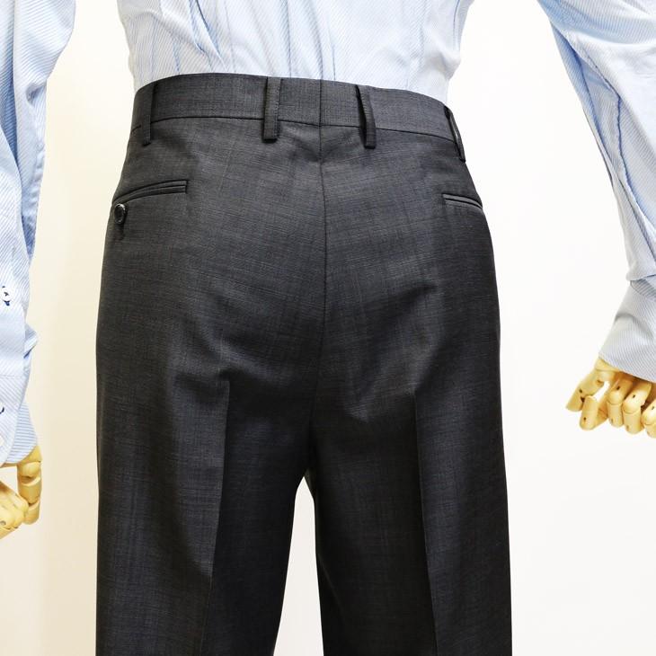 スーツ メンズ 2020 新作 春夏 エルメネジルドゼニア ジャパン物 トロピカル 「国内オーダー工場生産」 ガンメタリック調 2つボタン スーツ (AB体) ゆったり型 | ZEGNA | 10