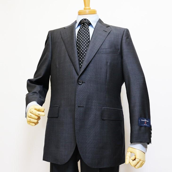 スーツ メンズ 2020 新作 春夏 エルメネジルドゼニア ジャパン物 トロピカル 「国内オーダー工場生産」 ガンメタリック調 2つボタン スーツ (AB体) ゆったり型 | ZEGNA | 03