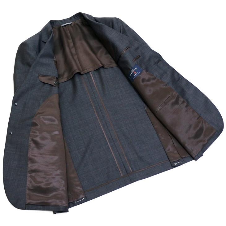 スーツ メンズ 2020 新作 春夏 エルメネジルドゼニア ジャパン物 トロピカル 「国内オーダー工場生産」 ガンメタリック調 2つボタン スーツ (AB体) ゆったり型 | ZEGNA | 04