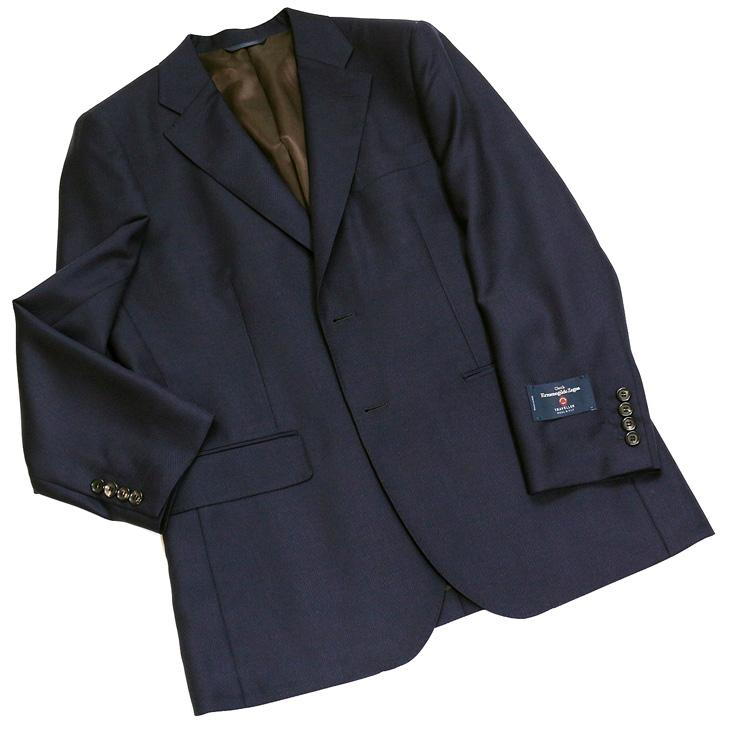 エルメネジルドゼニア TRAVELLER テーラード ジャケット KBE7 セットアップ対応】 Ermenegildo Zegna トラベラー ジャケット