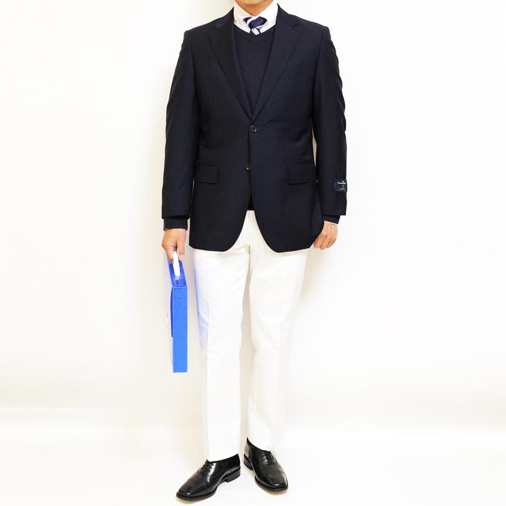 【最終売尽】A7サイズのみ ジャケット テーラード ブレザー 春夏 新品 エルメネジルドゼニア 国内オーダー工場仕立 コンブレ ゆったり型 (A体) SLTO-002 | ZEGNA | 01