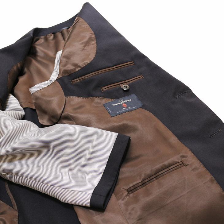 【最終売尽】A7サイズのみ ジャケット テーラード ブレザー 春夏 新品 エルメネジルドゼニア 国内オーダー工場仕立 コンブレ ゆったり型 (A体) SLTO-002 | ZEGNA | 11