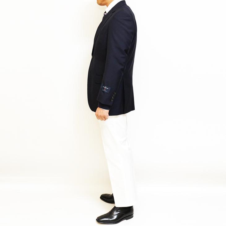 【最終売尽】A7サイズのみ ジャケット テーラード ブレザー 春夏 新品 エルメネジルドゼニア 国内オーダー工場仕立 コンブレ ゆったり型 (A体) SLTO-002 | ZEGNA | 03