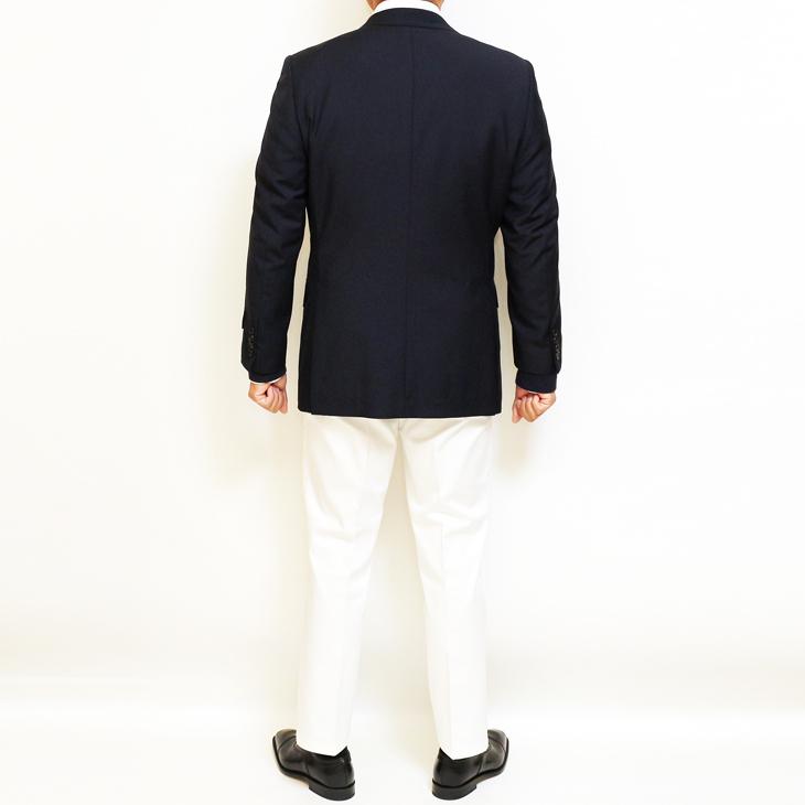 【最終売尽】A7サイズのみ ジャケット テーラード ブレザー 春夏 新品 エルメネジルドゼニア 国内オーダー工場仕立 コンブレ ゆったり型 (A体) SLTO-002 | ZEGNA | 04