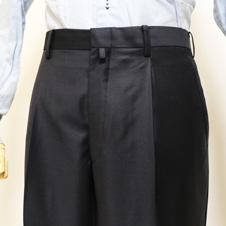 スーツ メンズ 新品 春夏 エルメネジルドゼニア トロフェオ Super150s 濃紺ネイビー無地 2つボタン ビジネス スーツ ゆったり型 (AB/BB体) SLTO-002 | ZEGNA | 08