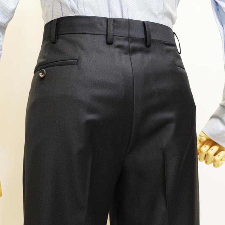 スーツ メンズ 新品 春夏 エルメネジルドゼニア トロフェオ Super150s 濃紺ネイビー無地 2つボタン ビジネス スーツ ゆったり型 (AB/BB体) SLTO-002 | ZEGNA | 09