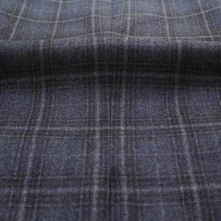 ジャケット テーラード ブレザー 秋冬 新品 ロロピアーナ ウール シルク 絹 カシミア混 グレンチェック風２色 セレクト系 スリム 2つボタン J-TML (A体) | Loro Piana | 13