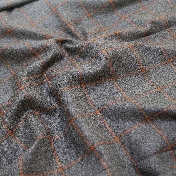 ジャケット テーラード ブレザー 秋冬 新品 ロロピアーナ ウール シルク 絹 カシミア混 ウインドペン３色 セレクト系 スリム ２ボタン ビジネス  J-TML (A/AB体) | Loro Piana | 14