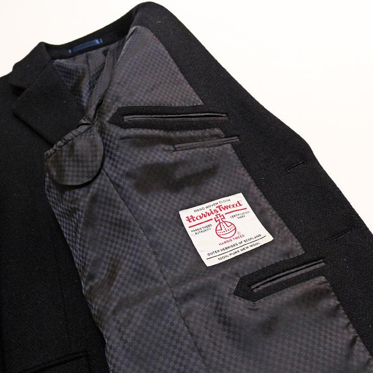 最安 ジャケット テーラード ブレザー ハリスツイード 21 秋冬 新品 英国 Harris Tweed 濃紺ネイビー杢 ヘリンボーン杉綾織 Ab 体 Nt01 2b 想像を超えての Abmicse Org