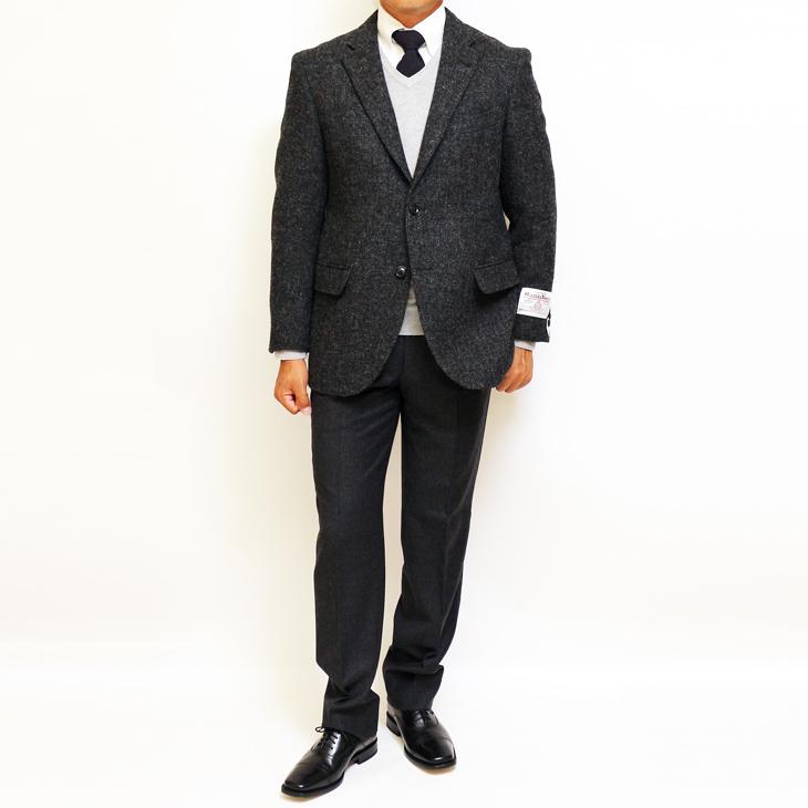 HARRIS TWEED ジャケット テーラード ブレザー ハリスツイード