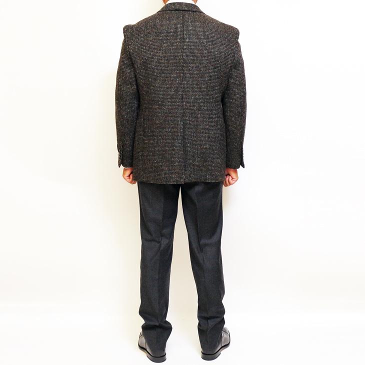 Harris Tweed テーラードジャケット　ウールジャケット　U.K.製 HARRIS TWEED SALE ジャケット テーラード ブレザー ハリス