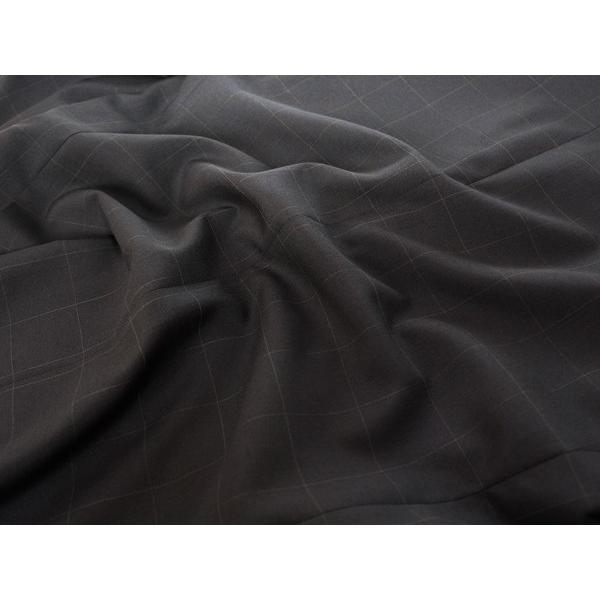 2017春夏新作モデル スタンリーブラッカー 濃紺ネイビー 窓枠柄ウインドペン インビスタ社 クールマックス使用 ３ボタン段返りスーツ (A/AB体) SB01 |  | 05