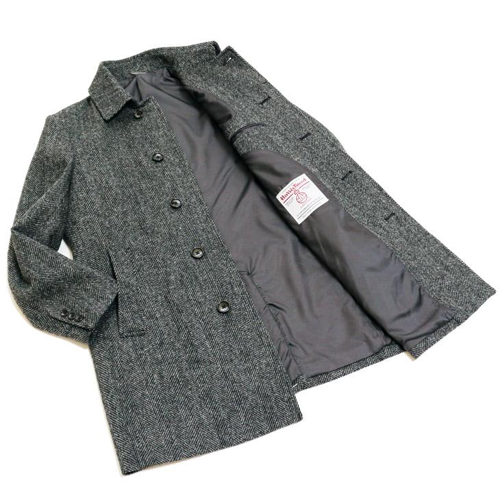 HARRIS TWEED ハリスツイード コート 新品 秋冬 英国 Harris HARRIS TWEED ハリスツイード コート 新品 秋冬 英国 Harris