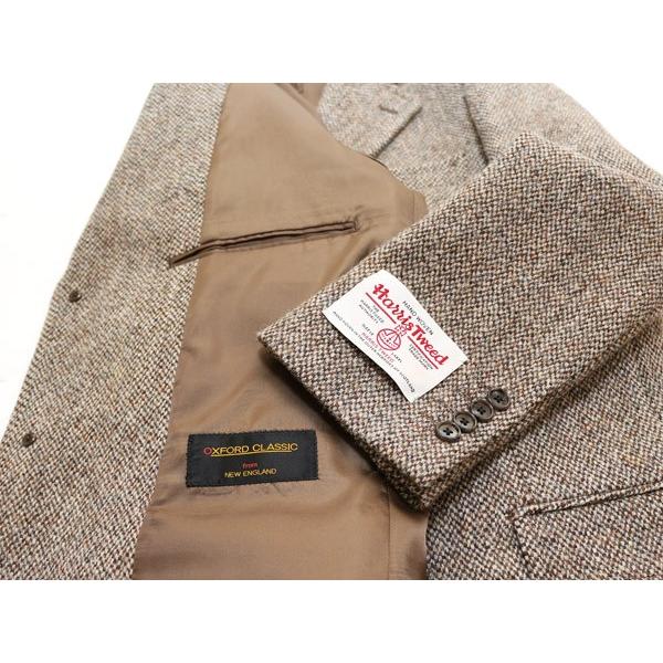 ハリスツイード コート 2017-18秋冬モデル 新品 Harris Tweed 霜降り調 ベージュ杢 チェスターフィールド コート | HARRIS TWEED | 05