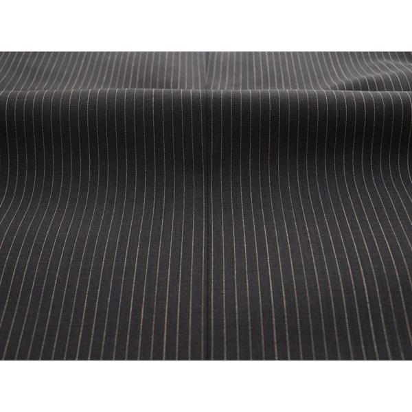 スーツ メンズ 2018 春夏 新品 アランドロン 濃紺ネイビー 5.5mmストライプ 360度ストレッチ 2つボタン ビジネススーツ (A/AB体) やや細め J09-2B | アラン・ドロン | 09