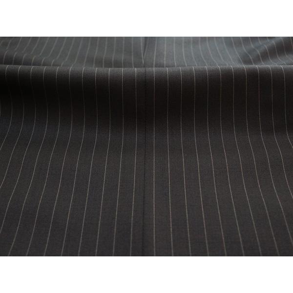スーツ メンズ 2018 春夏 新品 ALAIN DELON アランドロン 黒ブラック 11.5mmストライプ 360度ストレッチ 2つボタン ビジネススーツ (AB/BB体) やや細め J09-2B | アラン・ドロン | 09