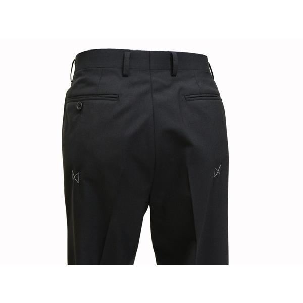 スーツ メンズ 春夏 新品 アランドロン 濃紺ネイビー無地 ナチュラル・ストレッチ 2つボタン ビジネススーツ (A/AB/BB体) やや細め J09-2B | アラン・ドロン | 06