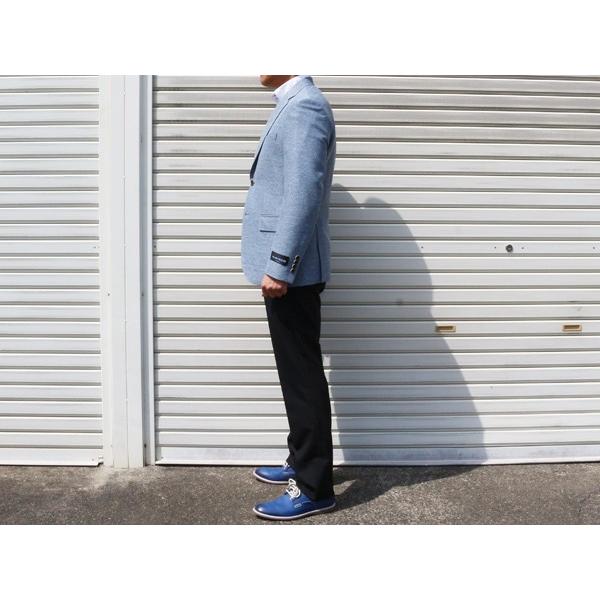 ジャケット テーラード ブレザー 2018 春夏新作 アランドロン 爽快な麻ライク ナチュラルストレッチ素材 シワになり難い ビジネスジャケット (A/AB/BB体) | アラン・ドロン | 03