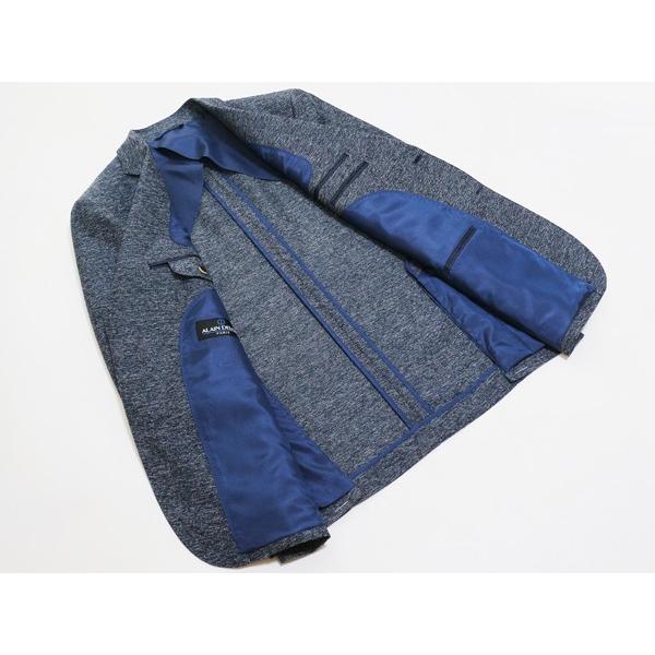 ジャケット テーラード ブレザー 2018 春夏新作 アランドロン 爽快な麻ライク ナチュラルストレッチ素材 シワになり難い ビジネスジャケット (A/AB/BB体) | アラン・ドロン | 05