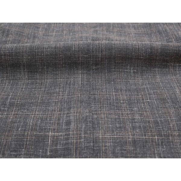 ジャケット テーラード ブレザー 2018 春夏新作 renoma レノマ paris パリス 麻-100％素材風  かすり調グレー杢２色 メンズテーラード  (AB/BB体) やや細め | renoma | 09