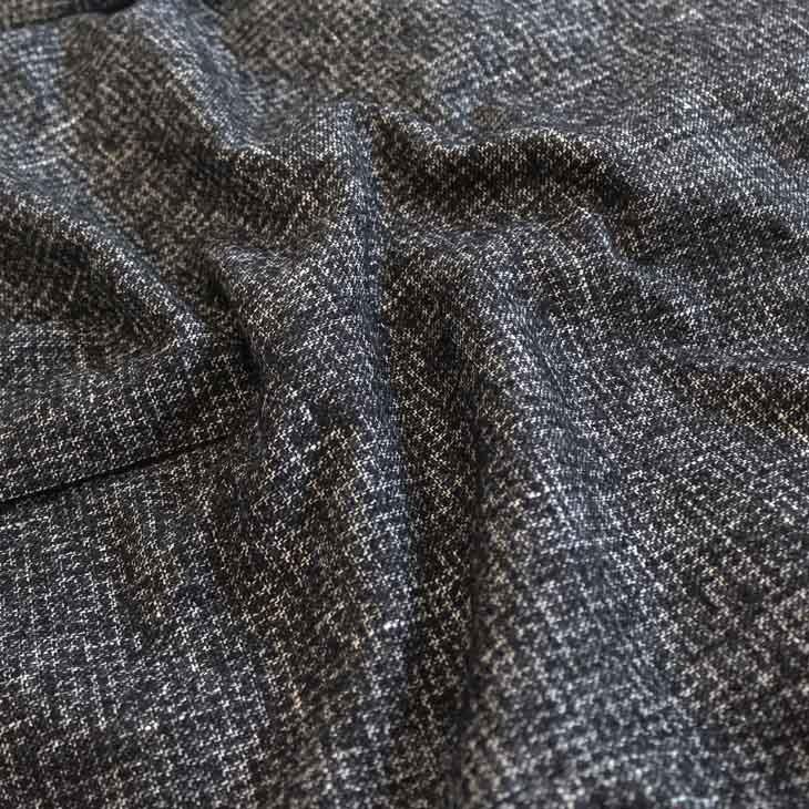 ジャケット テーラード ブレザー 2018-19 秋冬新作 renoma レノマ paris パリス ツイード風 ブークレ素材 やや濃灰グレー杢 小柄チェック (AB/BB体) やや細め | renoma | 14