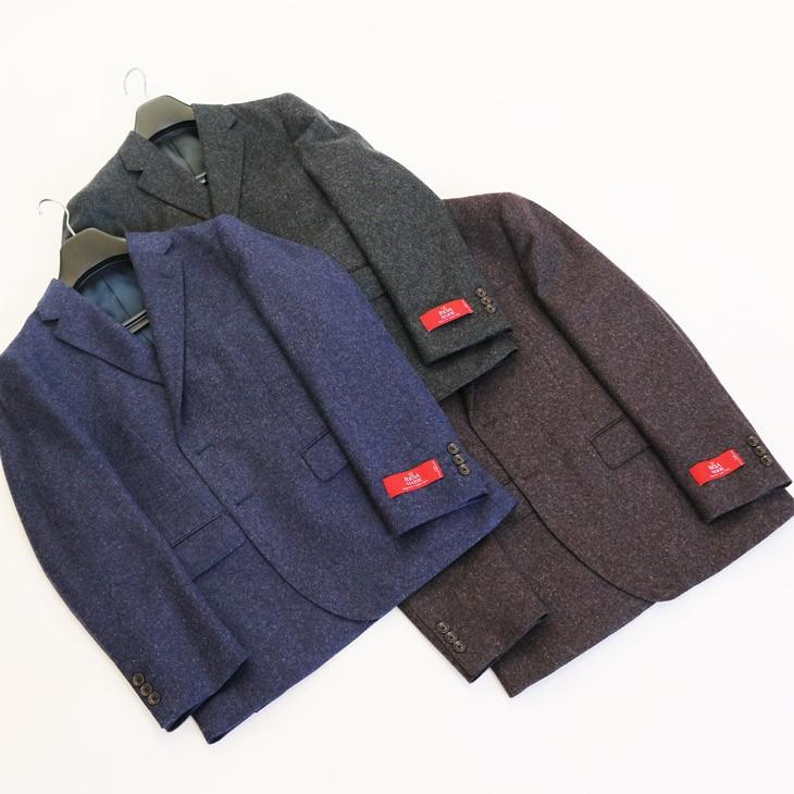 ジャケット テーラード ブレザー 新品 秋冬 新品 REDA Super150s ベイクドカラー 無地系杢３色 2つボタン ビジネスジャケット (AB/BB体) やや細め |  | 01