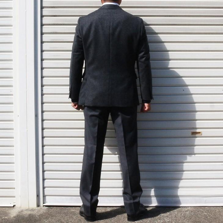 ジャケット テーラード ブレザー 新品 秋冬 新品 REDA Super150s ベイクドカラー 無地系杢３色 2つボタン ビジネスジャケット (AB/BB体) やや細め |  | 11