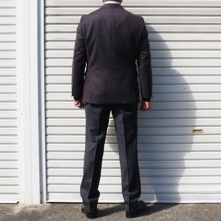 ジャケット テーラード ブレザー 新品 秋冬 新品 REDA Super150s ベイクドカラー 無地系杢３色 2つボタン ビジネスジャケット (AB/BB体) やや細め |  | 15