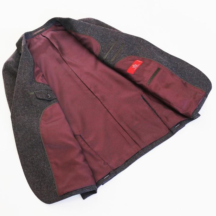 ジャケット テーラード ブレザー 新品 秋冬 新品 REDA Super150s ベイクドカラー 無地系杢３色 2つボタン ビジネスジャケット (AB/BB体) やや細め |  | 16
