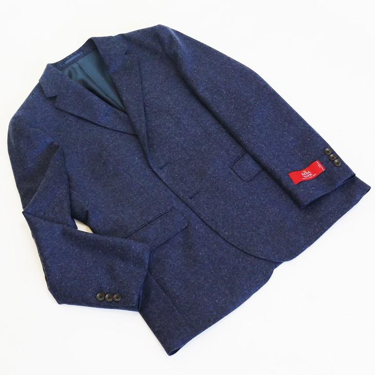 ジャケット テーラード ブレザー 新品 秋冬 新品 REDA Super150s ベイクドカラー 無地系杢３色 2つボタン ビジネスジャケット (AB/BB体) やや細め |  | 05