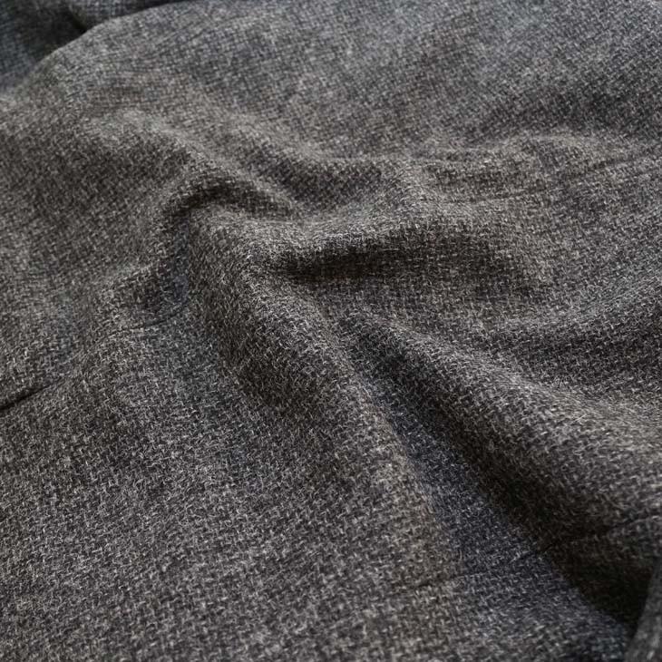 ジャケット テーラード ブレザー 秋冬 新品 英国 MOON ムーン ツイード 灰グレー無地系杢 2つボタン ジャケット (AB/BB体) やや細め |  | 12