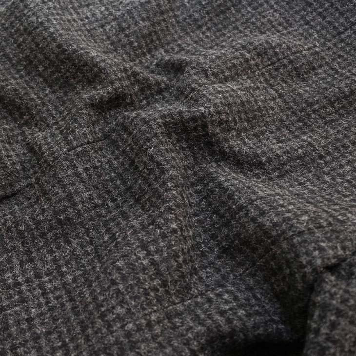 ジャケット テーラード ブレザー 秋冬 新品 英国 MOON ムーン ツイード 灰グレー ぼんやりチェック 2つボタン ジャケット (AB/BB体) やや細め |  | 12