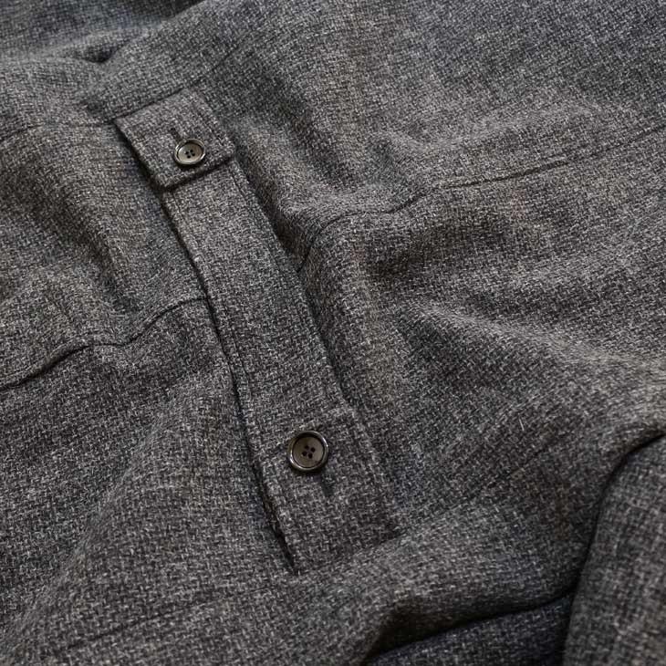 ツイード メンズ チェスターコート 新品秋冬 英国 MOON ムーン TWEED 灰グレー杢 無地系 シングル 3つボタン チェスターコート |  | 12