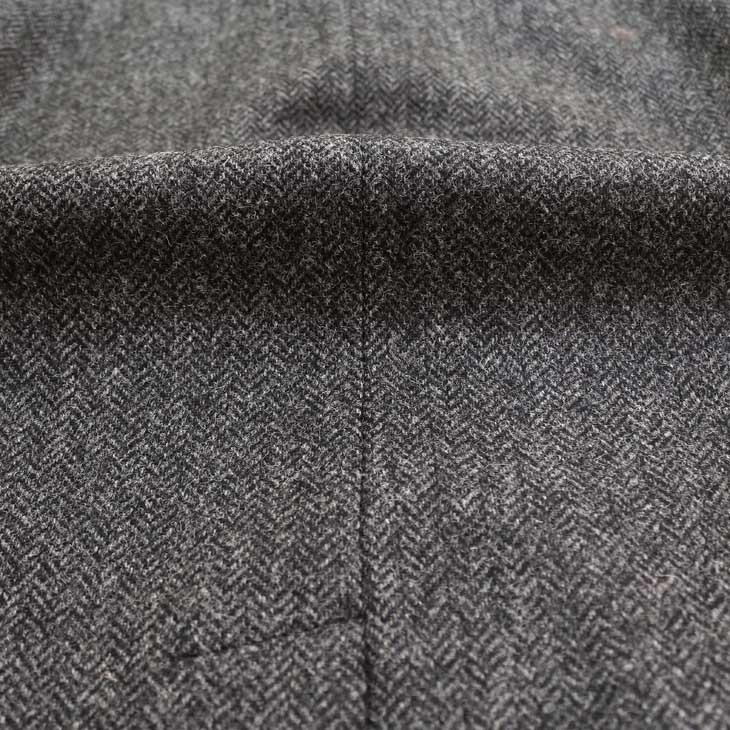ツイード メンズ ステンカラーコート 新品 秋冬 英国 MOON ムーン TWEED 灰グレー 杉綾織 ヘリンボーン ステンカラーコート |  | 12