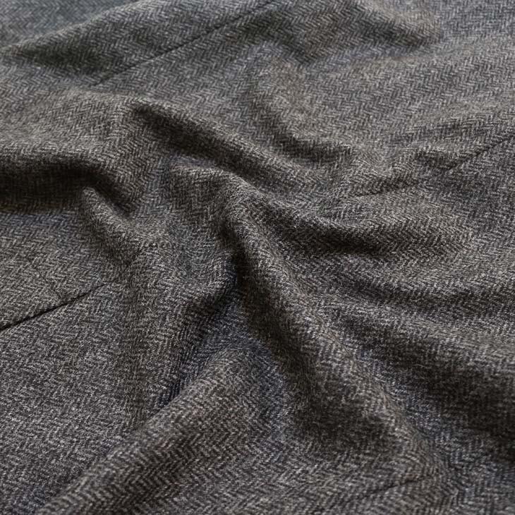 ツイード メンズ ステンカラーコート 新品 秋冬 英国 MOON ムーン TWEED 灰グレー 杉綾織 ヘリンボーン ステンカラーコート |  | 13