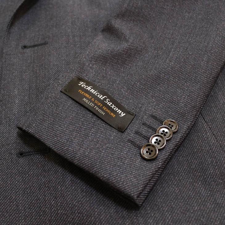 メンズ チェスターコート 2018-19 新作秋冬 ficce フィッチェ 濃紺ネイビー無地系杢 デニム風 クラシコ系 スリム系 ３ボタン段返り シングルチェスターコート |  | 09