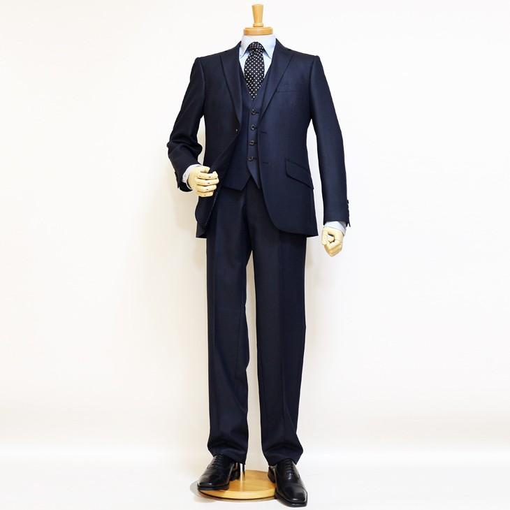 【FICCE】スリーピース スーツ ネイビー チェック size 3L 1411-51H2100209.jpg?v=